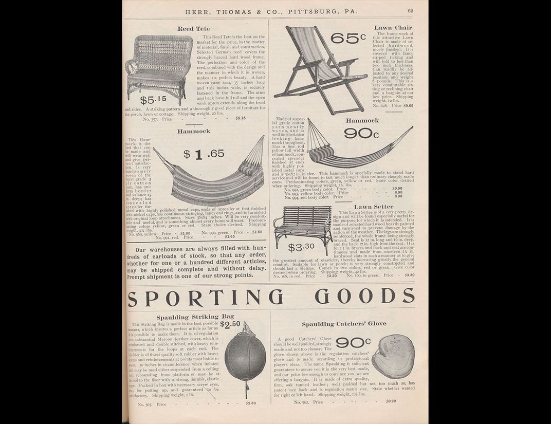 Looking at Leisure through Early 20th Century Trade Catalogs